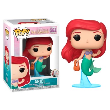 POP figure Disney Little Mermaid Ariel with bag POP figure Disney Little Mermaid Ariel with bag
