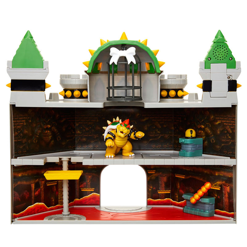 Mario Bros deluxe Bowser Castle playset Mario Bros deluxe Bowser Castle playset