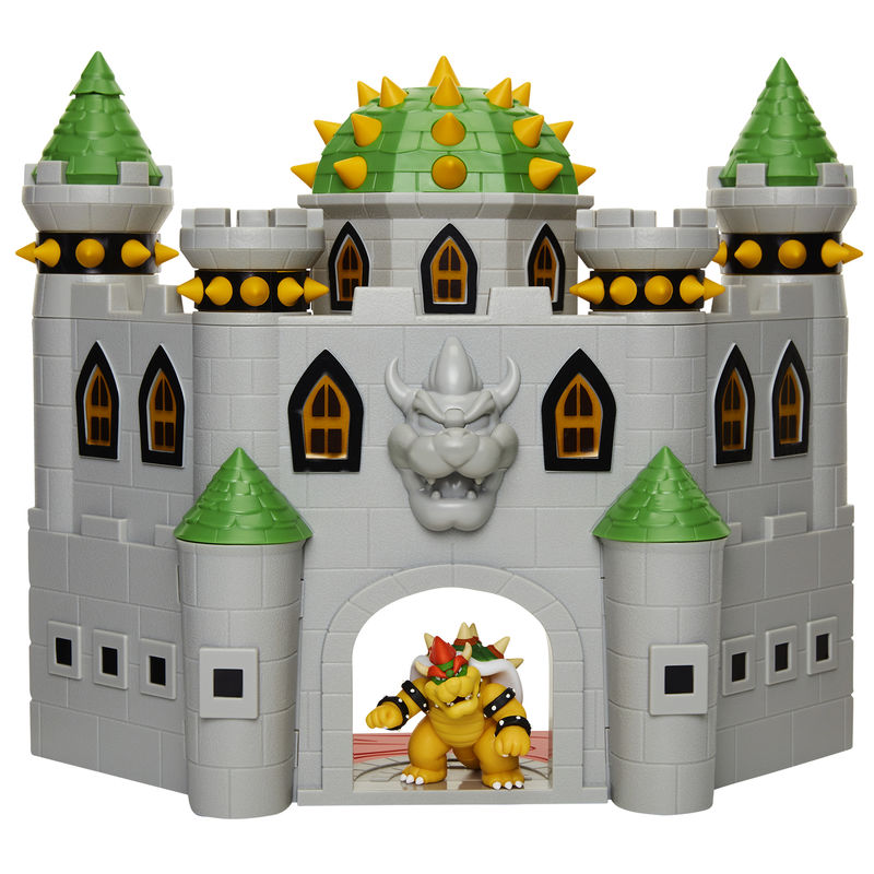 Mario Bros deluxe Bowser Castle playset Mario Bros deluxe Bowser Castle playset