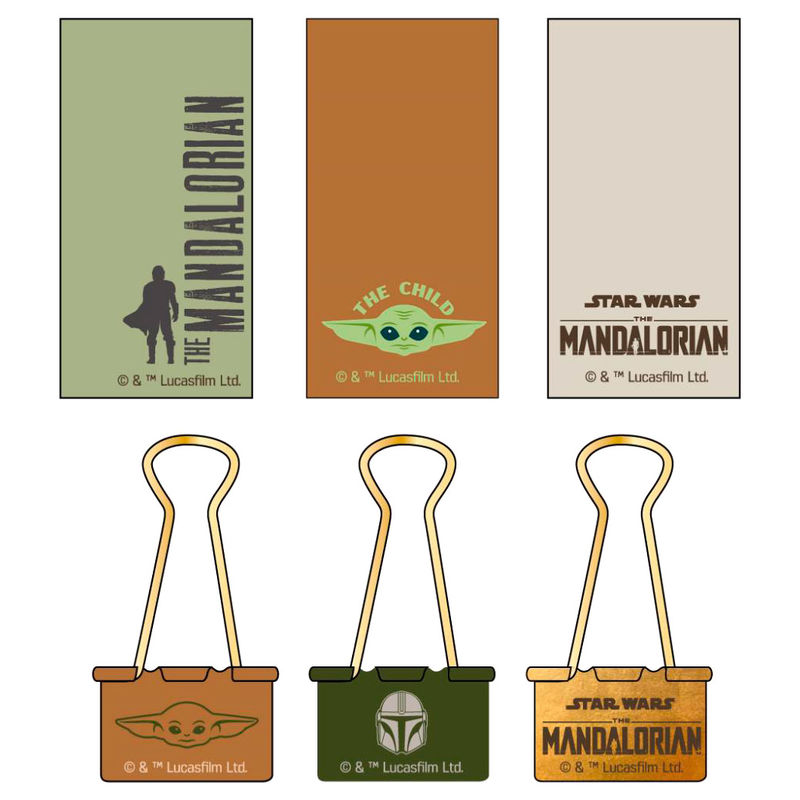 Star Wars The Mandalorian Yoda Child stationery set