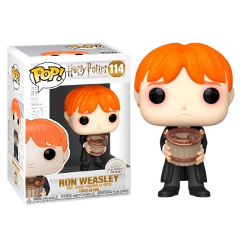 POP figure Harry Potter Ron Puking Slugs with Bucket