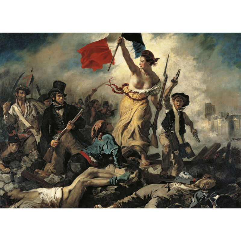 Louvre Museum Liberty Leading the People puzzle 1000pcs