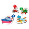 Means of Transport My First Puzzle 3-6-9-12pcs