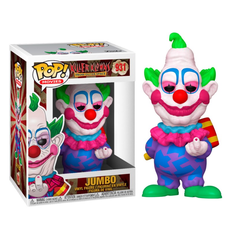 POP figure Killer Klowns From Outer Space Jumbo