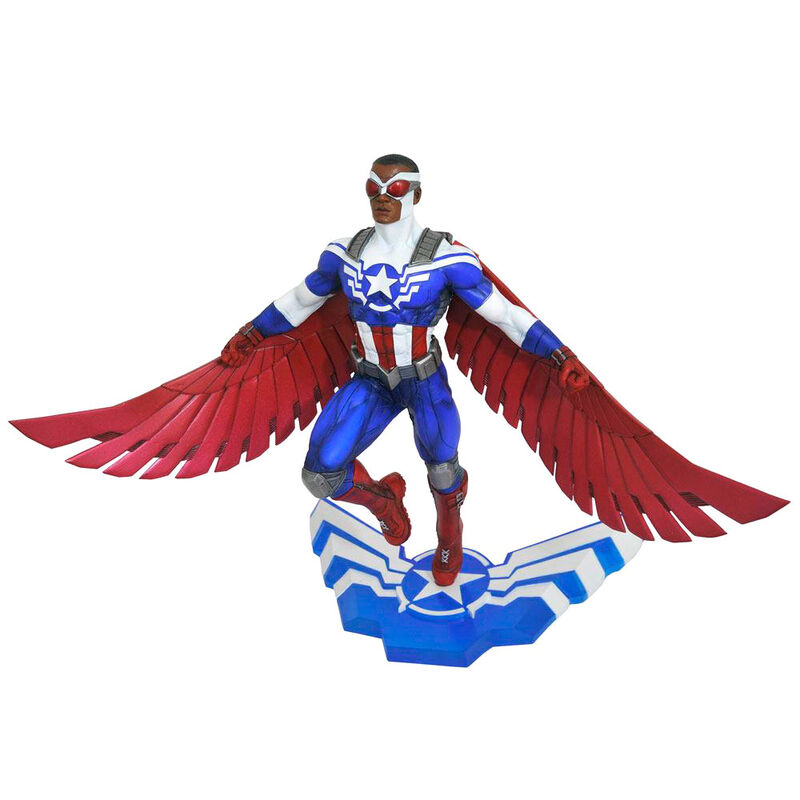 Marvel Captain America Sam Wilson diorama statue 25cm Marvel Captain America Sam Wilson diorama statue 25cm