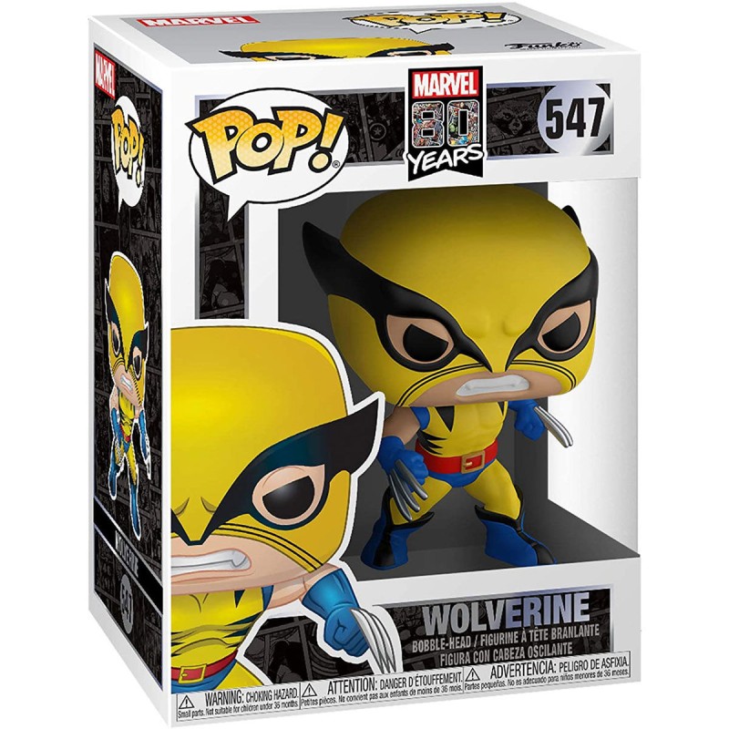 POP figure Marvel 80th First Appearance Wolverine