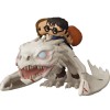 POP figure Harry Potter Gringotts Dragon with Harry. Ron and Hermione