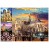Notre Dame Collage puzzle 1000pcs Notre Dame Collage puzzle 1000pcs