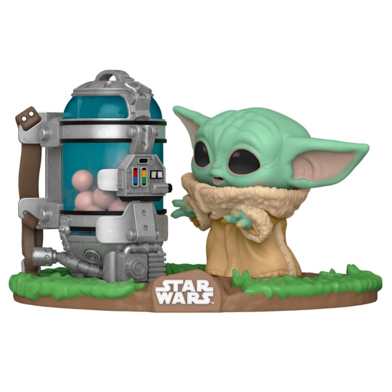POP figure Star Wars The Mandalorian Child with Canister