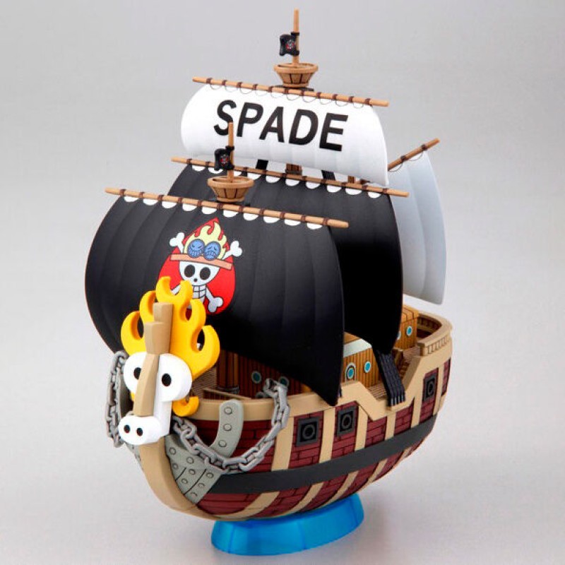 One Piece Spade Pirates Ship Model Kit figure 15cm