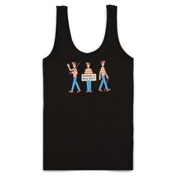 Universal Where is Waldo? women tank top