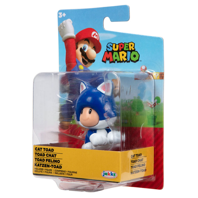 Nintendo Super Mario Cat Toad figure 6.5cm