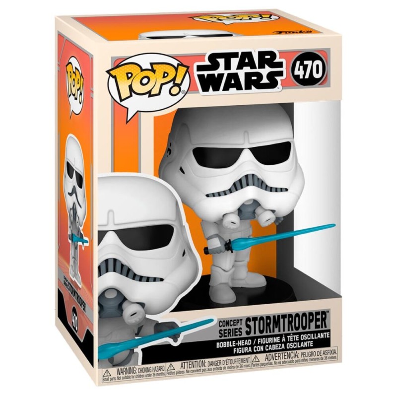 POP figure Star Wars Concept Series Stormtrooper