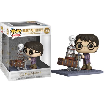 POP figure Harry Potter Anniversary Harry Pushing Trolley