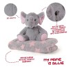 Allie Elephant Soft blanket + plush toy 22cm