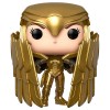 POP figure DC Comics Wonder Woman 84 - Wonder Woman Gold Shield Metallic Exclusive POP figure DC Comics Wonder Woman 84 - Wonder Woman Gold Shield Metallic Exclusive