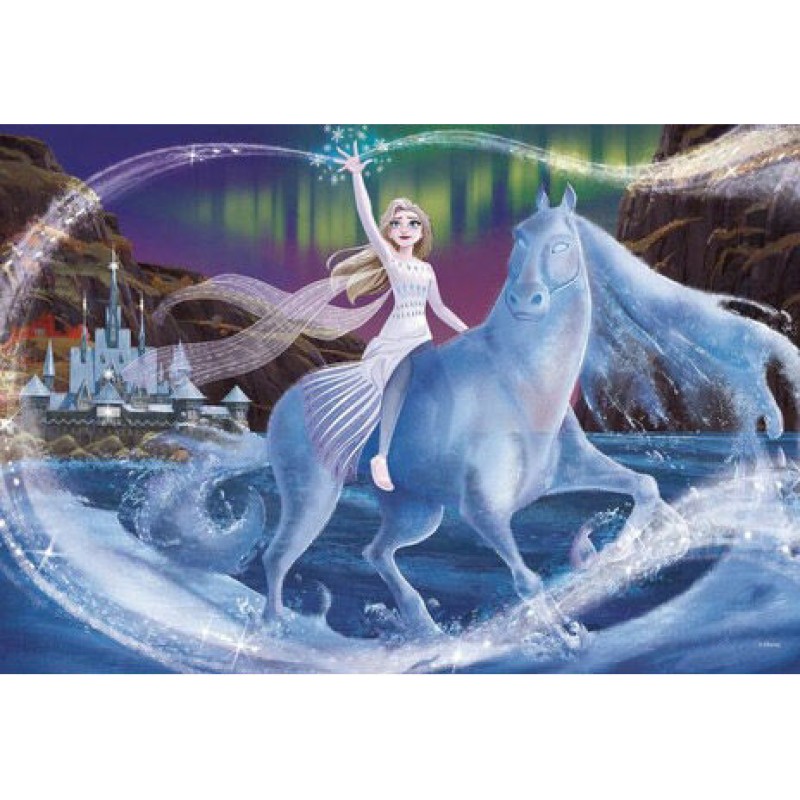 Disney Frozen 2 glowing puzzle 104pcs