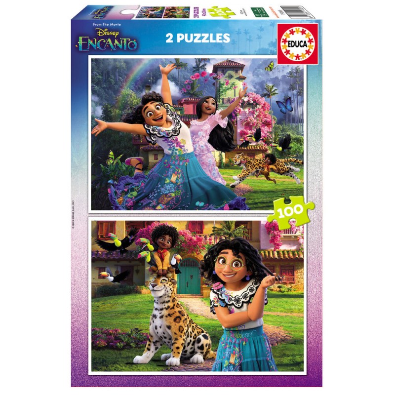 Disney Ecanto puzzle 2x100pcs Disney Ecanto puzzle 2x100pcs