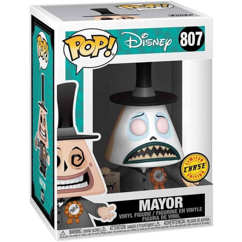 POP figure Disney Nightmare Before Christmas Mayor with Megaphone 5 + 1 Chase