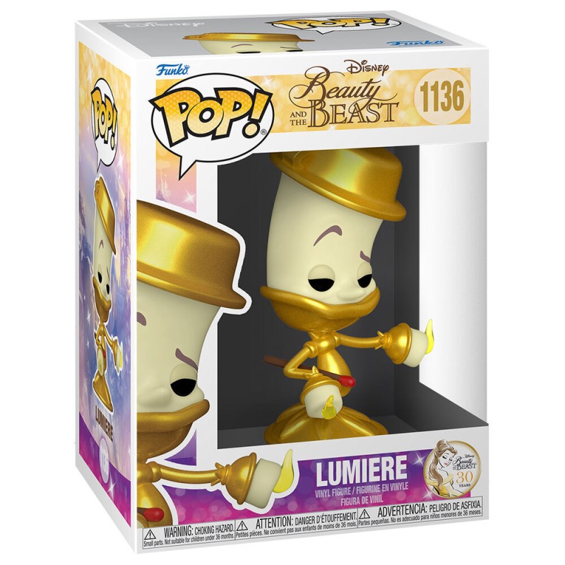 POP figure Disney Beauty and the Beast Lumiere