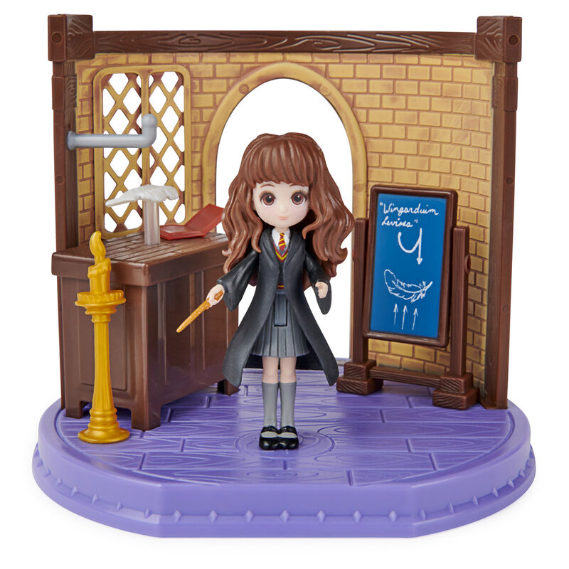 Harry Potter Magic Enchantments Classroom + Hermione figure 5cm