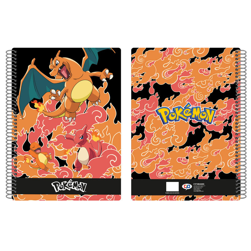 Pokemon Charmander Evolution A4 notebook Pokemon Charmander Evolution A4 notebook