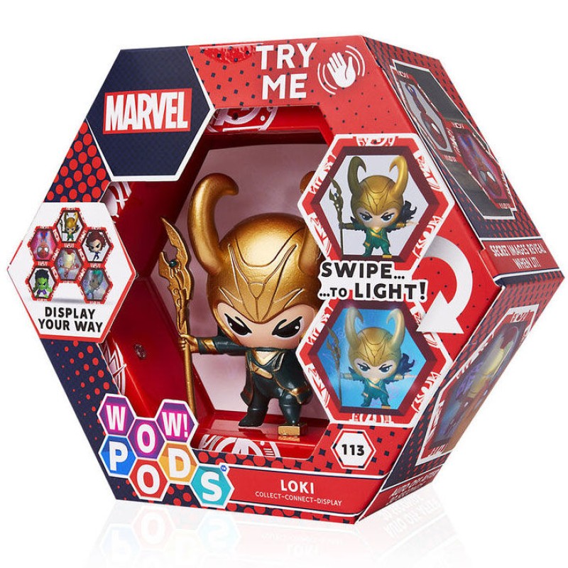 WOW! POD Marvel Loki led figure