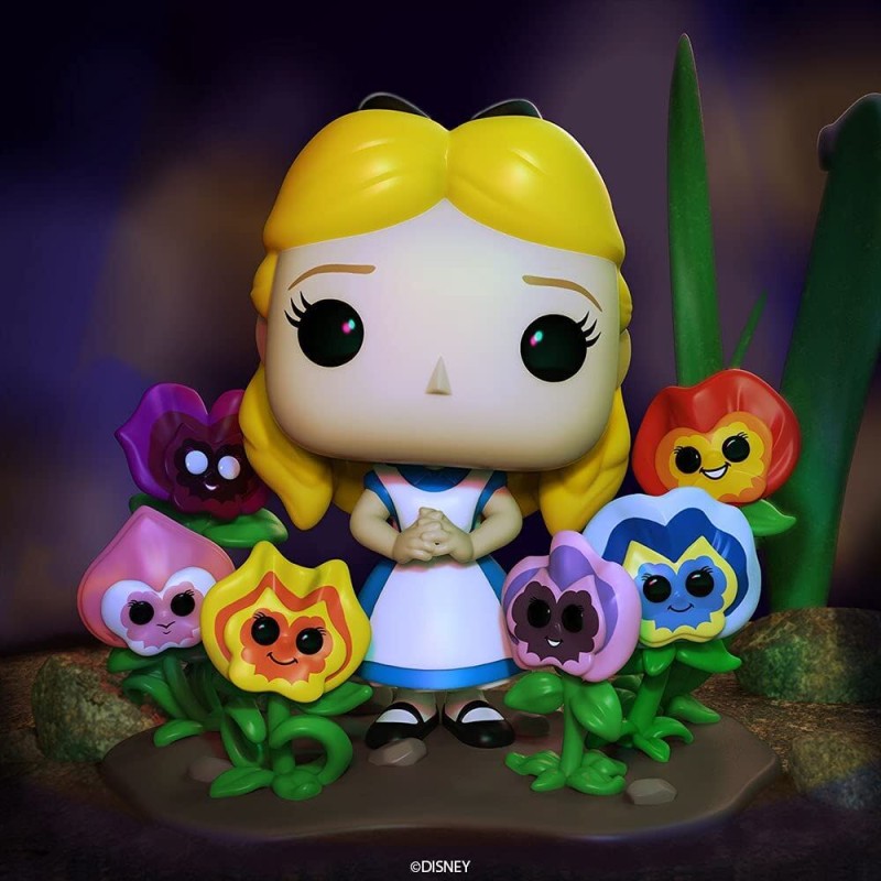 POP figure Disney Alice in Wonderland 70th Alice with Flowers