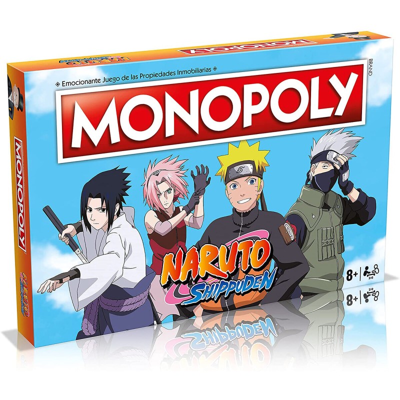 Spanish Naruto Shippuden monopoly game