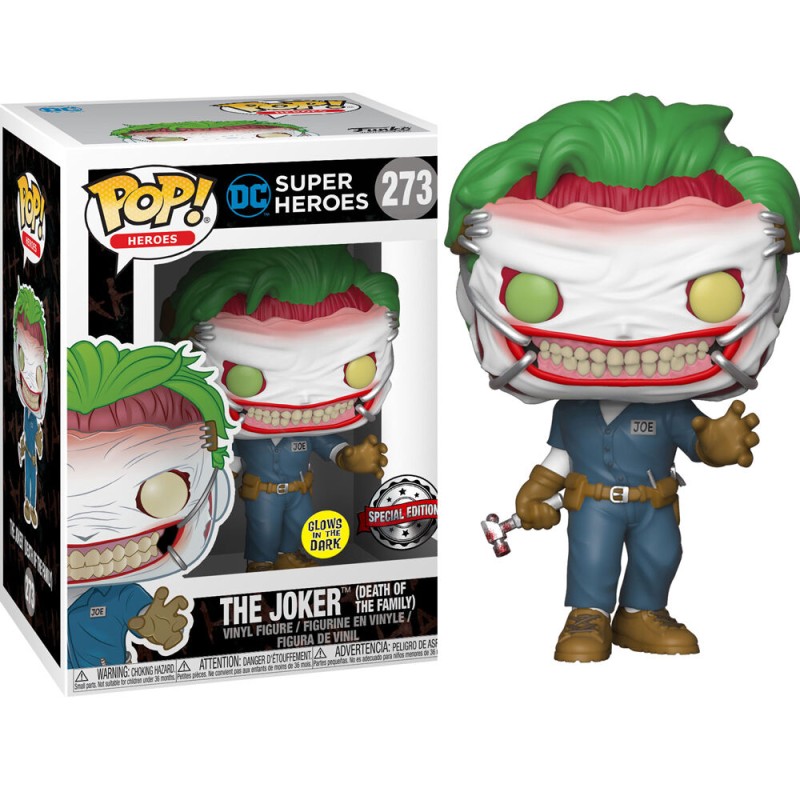 Set figure POP & Tee DC Comics The Joker Exclusive M