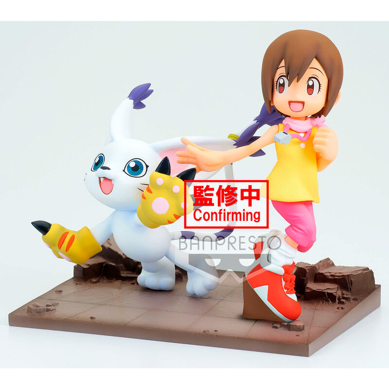 Digimon Adventure Adventure Archives Hikari and Tailmon figure 12cm