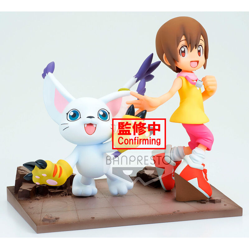 Digimon Adventure Adventure Archives Hikari and Tailmon figure 12cm