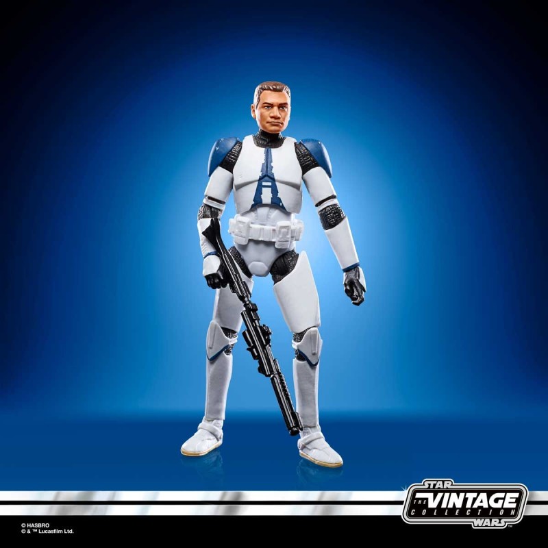 Star Wars The Clone Wars Clone Trooper 501st Legion figure 9.5cm