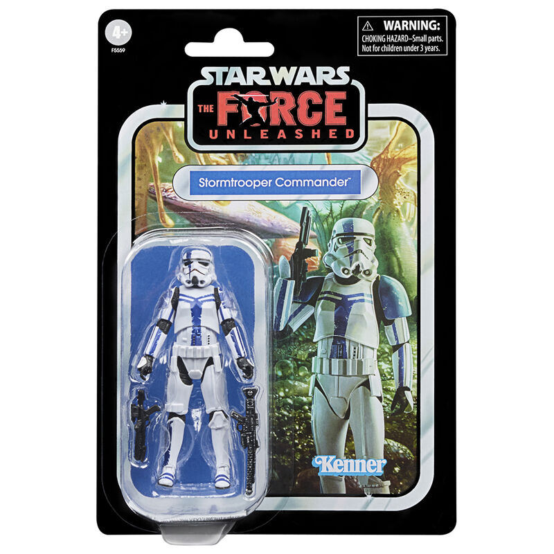 Star Wars The Force Unleashed Stormtrooper Commander figure 9.5cm