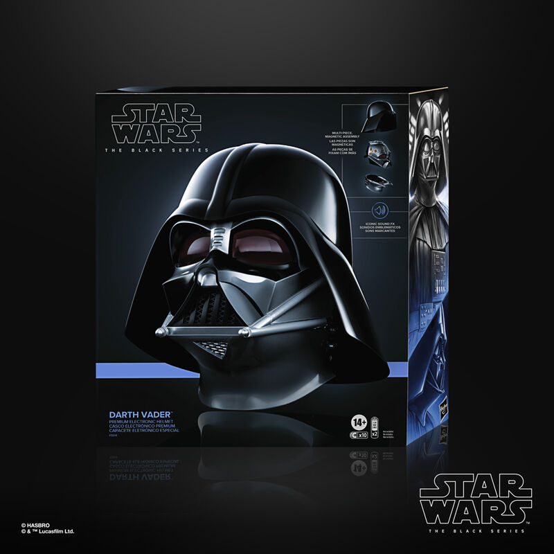 Star Wars Obi Wan Kenobi Darth Vader Electronic helmet Star Wars Obi Wan Kenobi Darth Vader Electronic helmet