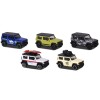 Set 5 Suzuki Jimy metal cars 7.5cm