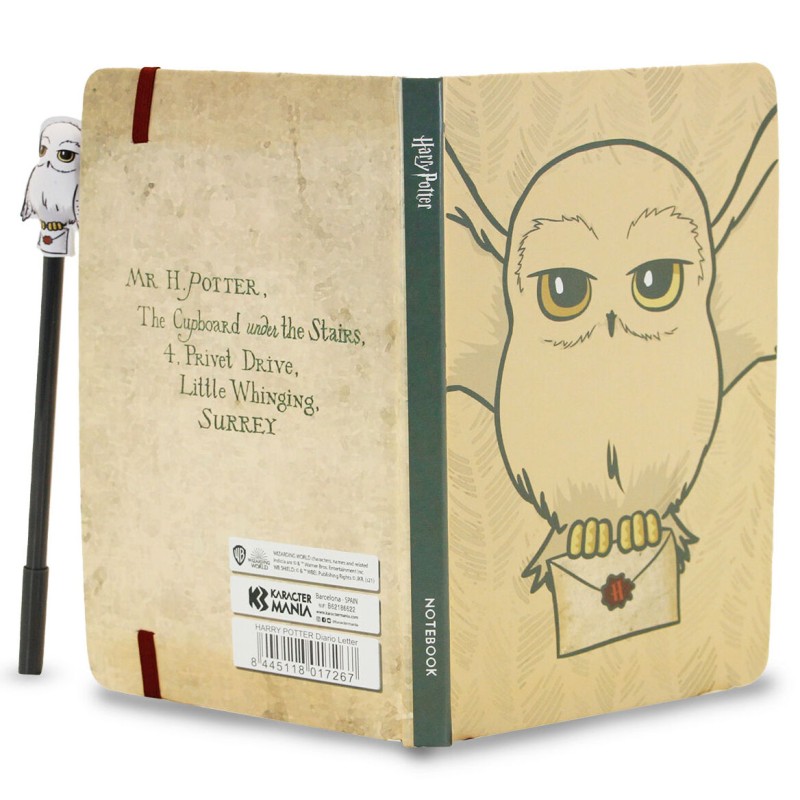 Harry Potter Hedwig set diary + pen