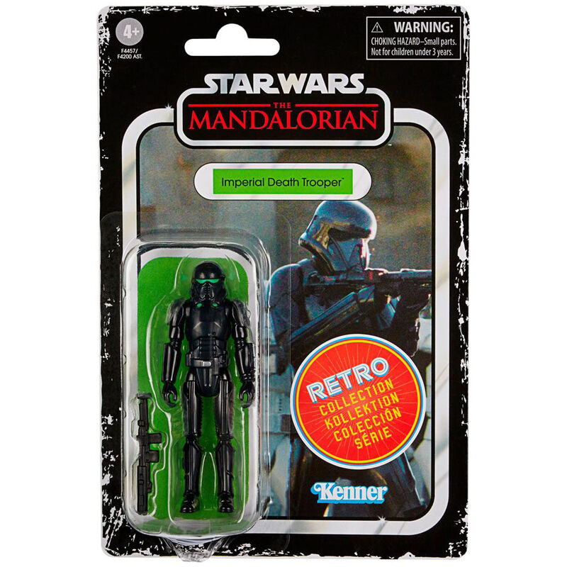 Star Wars The Mandalorian retro collection Imperial Death Trooper figure 9.5cm