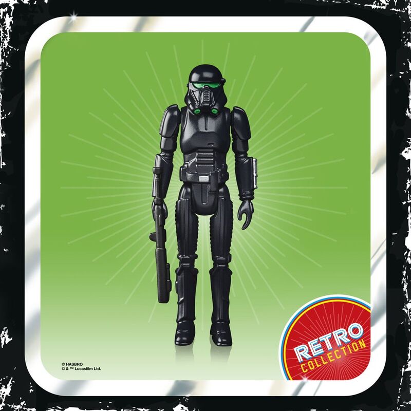 Star Wars The Mandalorian retro collection Imperial Death Trooper figure 9.5cm