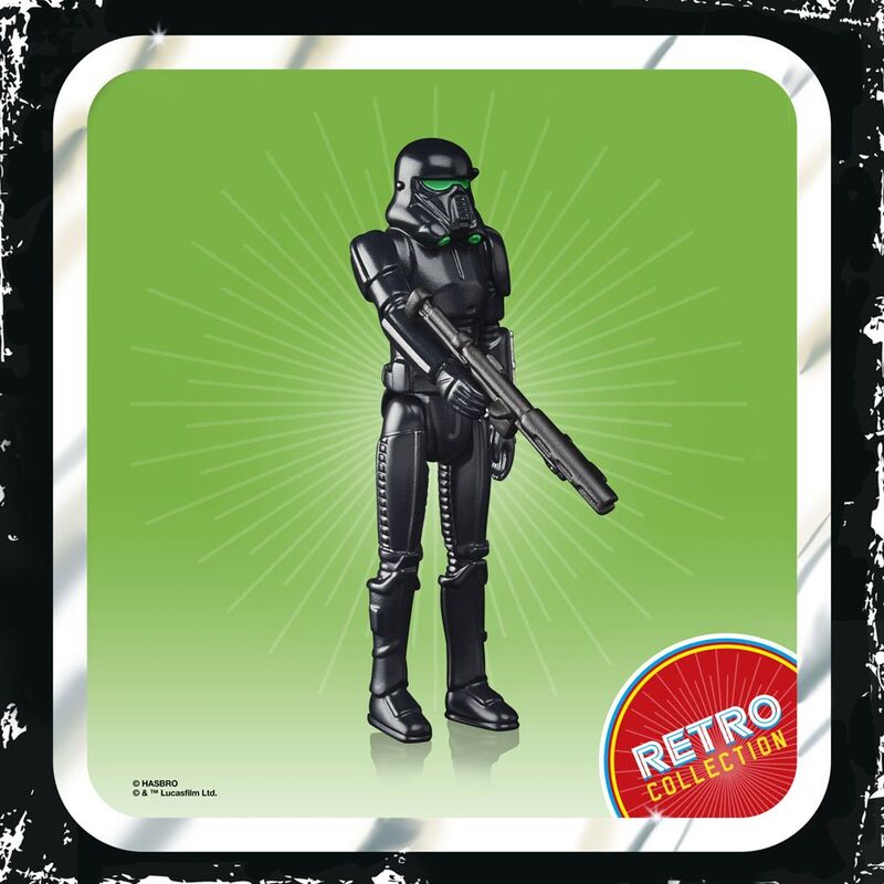 Star Wars The Mandalorian retro collection Imperial Death Trooper figure 9.5cm