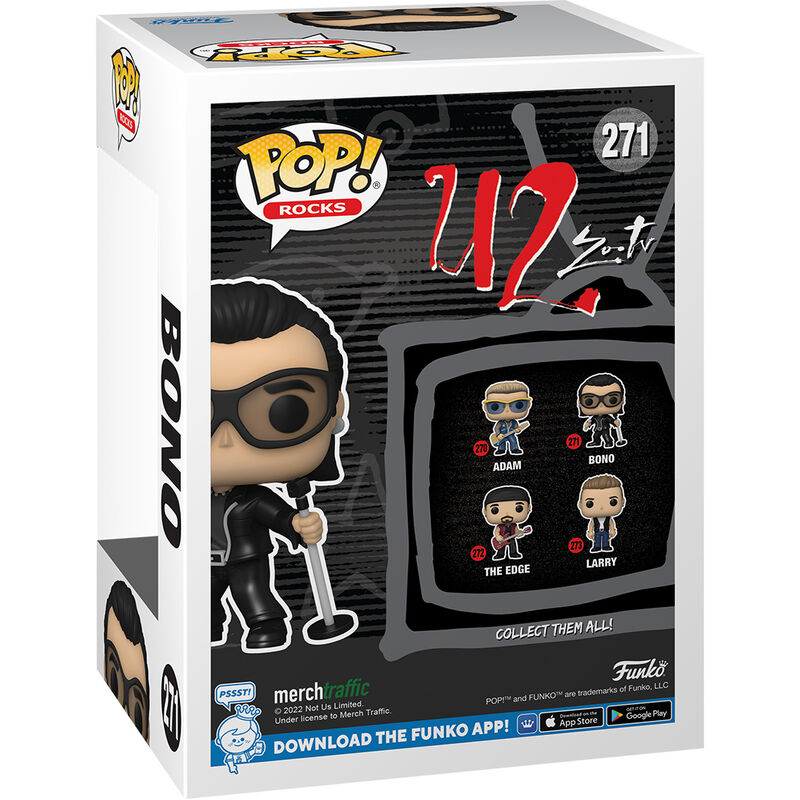 POP figure U2 ZooTV Bono