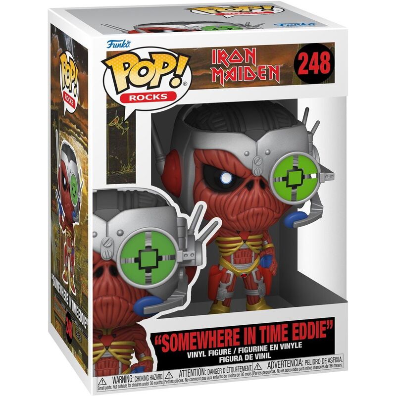 POP figure Iron Maiden Eddie Somewhere in Time 5 + 1 Chase