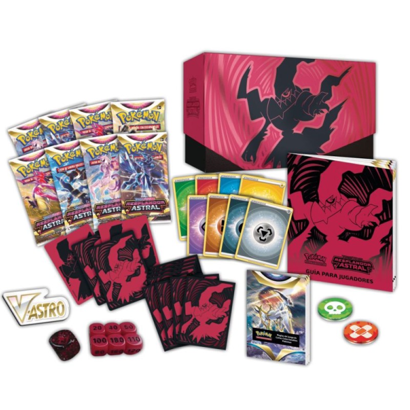 Spanish Pokemon Sword and Shield Resplandor Astral Elite Trainers box