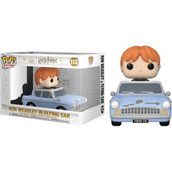 POP figure Harry Potter Ron Weasley in Flying Car POP figure Harry Potter Ron Weasley in Flying Car