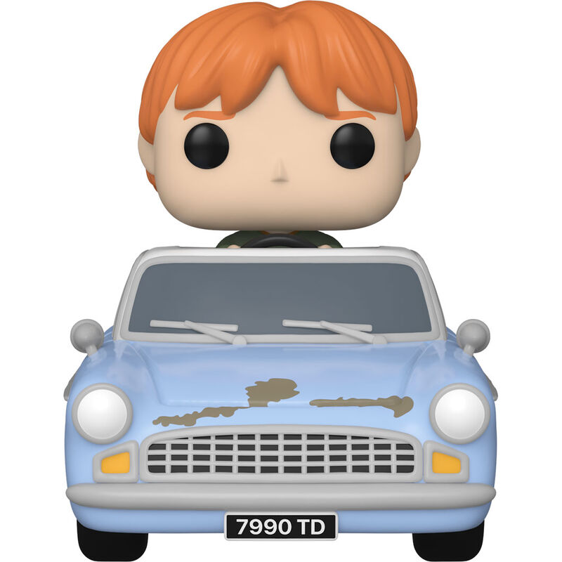 POP figure Harry Potter Ron Weasley in Flying Car