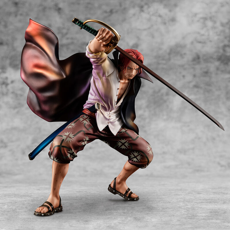 One Piece Playback Memories Shanks Red haired figure 21.5cm
