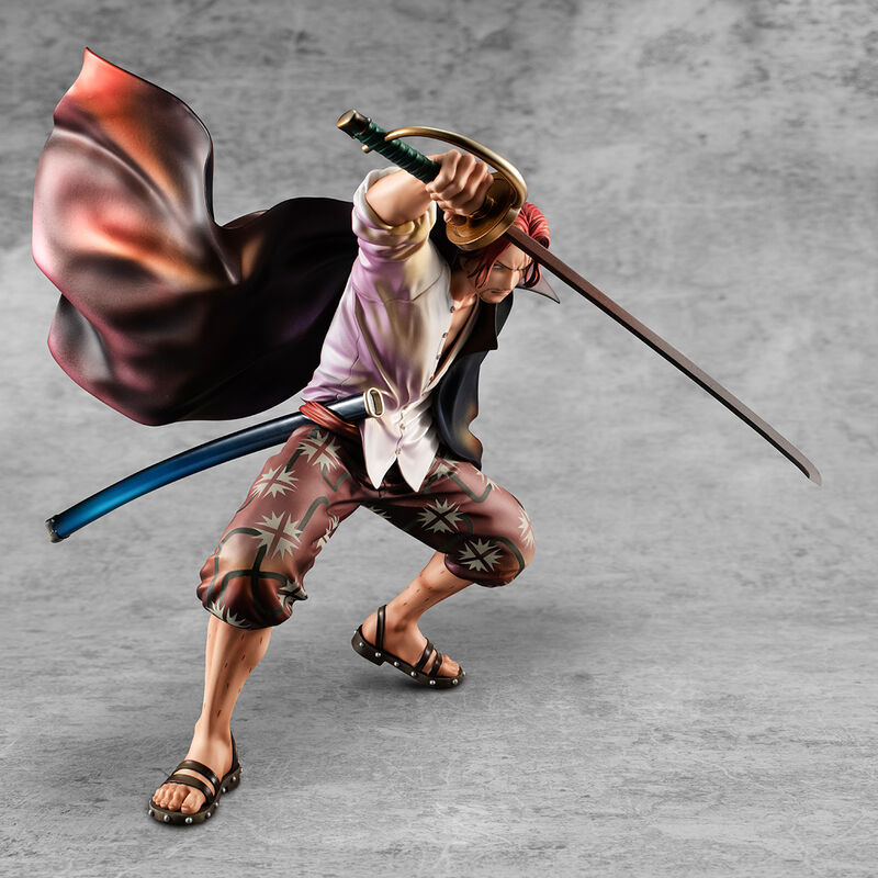 One Piece Playback Memories Shanks Red haired figure 21.5cm