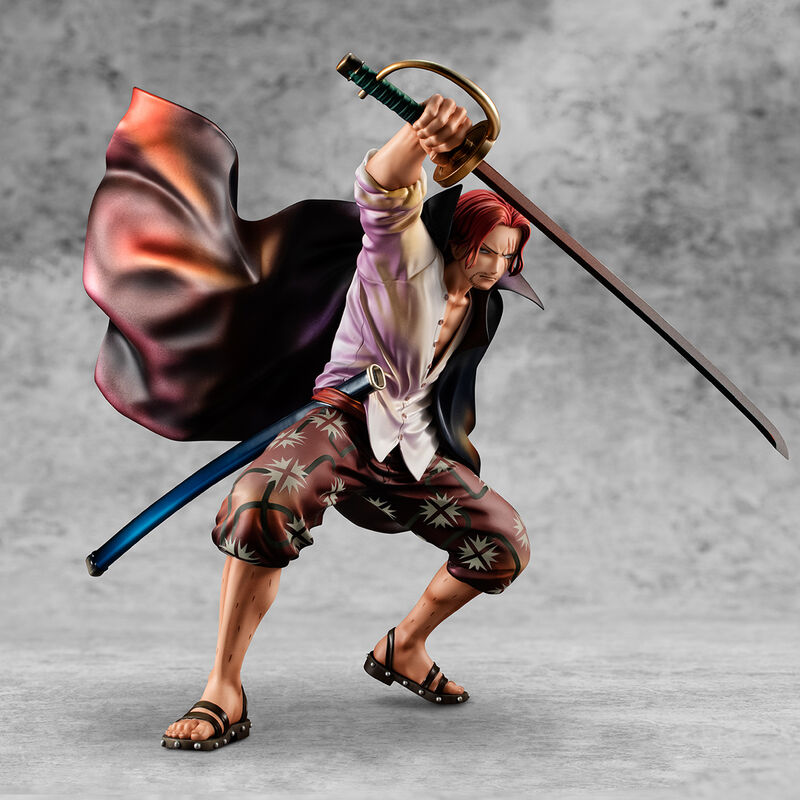 One Piece Playback Memories Shanks Red haired figure 21.5cm