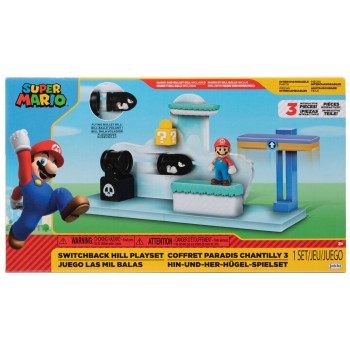 Super Mario Bros Switchback Hill playset