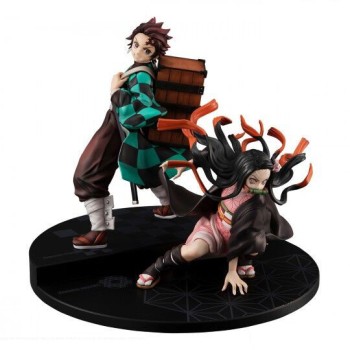 Demon Slayer Kimetsu no Yaiba Precious G.E.M. series Kamado brother and sister figure 17cm